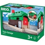 BRIO 33574 Depósito de trenes, Ferrocarril 33574, 0,3 año(s), Marrón, Verde, 1 pieza(s)