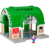 BRIO 33649 parte y accesorio de modelo a escala Estación de ferrocarril verde/Gris, 0,3 año(s), Necesita pilas, Multicolor
