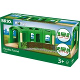 BRIO 33709 Tùnel de módulos, Ferrocarril verde, Túnel, Niño/niña, 3 año(s), Verde