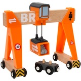 BRIO 33732 parte y accesorio de modelo a escala Grúa pórtico, Vehículo de juguete 0,3 año(s), Marrón, Naranja, 1 pieza(s)