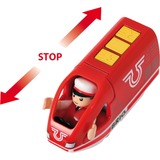 BRIO 33746 Tren de viajeros recargable, Vehículo de juguete rojo, Vagón, 3 año(s), AAA, Multicolor