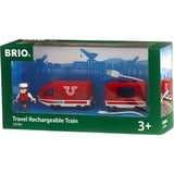 BRIO 33746 Tren de viajeros recargable, Vehículo de juguete rojo, Vagón, 3 año(s), AAA, Multicolor