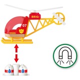 BRIO 33797 Helicóptero de bomberos, Vehículo de juguete Niño/niña, 3 año(s), Rojo, Amarillo