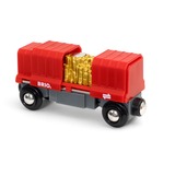 BRIO 33938 parte y accesorio de modelo a escala Vagón, Vehículo de juguete rojo, 0,3 año(s), Multicolor, 1 pieza(s)
