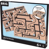BRIO 34030 Set de recambio para el laberinto de bolas, Juego de destreza marrón/Negro, Labyrinth Boards, Negro