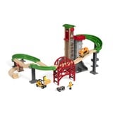 BRIO 53.033.887 Modelos a escala, Juego de construcción Niño/niña, Lift and Load, 32 pieza(s), 0,3 año(s), CE, FSC, Grüner Punkt, Tren/ferrocarril de juguete