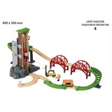 BRIO 53.033.887 Modelos a escala, Juego de construcción Niño/niña, Lift and Load, 32 pieza(s), 0,3 año(s), CE, FSC, Grüner Punkt, Tren/ferrocarril de juguete