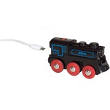 BRIO 7312350335996 Trenes de juguete, Vehículo de juguete negro, Niño/niña, 3 año(s), Negro, Rojo