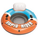 Bestway 43116 flotador para piscina y playa Negro, Amarillo Vinilo Flotador con asiento, Anillo de natación multicolor, Negro, Amarillo, Flotador con asiento, Vinilo, 122 cm, 485 mm, 2,02 kg