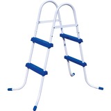 Bestway 58430 accesorio para piscina Escalera Escalera, Azul, Blanco, Metal, Plástico, 840 mm, 5,6 kg, Caja