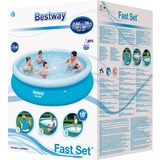 Bestway Fast Set 57273 piscina sobre suelo Piscina hinchable Círculo 5377 L Azul azul/Celeste, 5377 L, Piscina hinchable, Azul, 12,3 kg