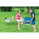 Campingaz 400 Series SG, Cocina de gas azul/Negro, Negro, Azul, Acero, Plaza, Parrilla, 2 zona(s), Tapa con bisagra