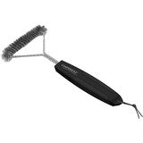 Campingaz Triangle Cleaning Brush Cepillar, Cepillo de limpieza de la parrilla negro/Plateado, Cepillar, Negro, Plata, Cuero, Acero inoxidable, Plástico, Campingaz, 360 mm