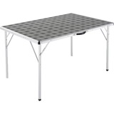 Coleman 2000024717 mesa de camping Aluminio, Gris aluminio, 6 Asiento(s), Aluminio, Aluminio, Gris, 5,2 kg