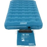 Coleman 2000031637 colchón hinchable Colchón individual Azul Unisex, Cama de aire azul, Colchón individual, Tamaño individual/doble, Rectángulo