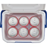 Coleman 5QT Performance, Nevera azul/blanco