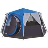 Coleman Cortes Octagon 8 8 personas(s) Tienda de cúpula/iglú Negro, Azul, Gris, Tienda de campaña azul/Gris claro, 8 personas(s), 8 personas(s), Estructura rígida, 2 m, 2 m, Lona para el suelo desmontable