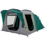 Coleman Oak Canyon 4 4 personas(s) Verde, Gris Tienda tipo túnel, Tienda de campaña gris/Verde, Campamento, Estructura rígida, Tienda tipo túnel, 4 personas(s), Tela para piso, Verde, Gris