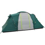 Coleman Spruce Falls 4 4 personas(s) Verde, Gris Tienda de grupo, Tienda de campaña verde oscuro/Gris claro, Campamento, Estructura rígida, Tienda de grupo, 4 personas(s), Tela para piso, Verde, Gris