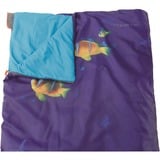 Easy Camp Image Kids Aquarium Saco de dormir rectangular Poliéster Multicolor lila, 700 mm, 160 cm, 800 g, 320 mm, 200 mm