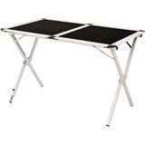 Easy Camp Rennes L mesa de camping Aluminio, Negro negro/Plateado, Aluminio, Aluminio, Negro, 5,1 kg, Ajustes de altura