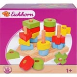 Eichhorn Stacking Board Niño/niña, Juego de destreza Multicolor, Niño/niña, 1 año(s), 180 mm, 190 mm, 100 mm