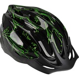 FISCHER Fahrrad 86158 Negro, Verde, Casco negro, Negro, Verde, Casco, Ciclismo, L/XL, SML, Poliestireno expandido (EPS)