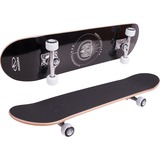 HUDORA 12173, Skateboard negro/blanco