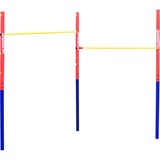 HUDORA 64002 barra dominada 100 kg Azul, Rojo, Amarillo, Aparato para fitness rojo/Azul, 100 kg, Azul, Rojo, Amarillo, Acero, 5 cm, 1540 mm, 2410 mm