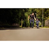 HUDORA 84104 casco de protección para deporte Skateboarding Negro, Naranja Casco abierto negro, Casco abierto, Construcción robusta con calota dura, Negro, Naranja