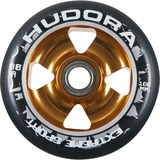 HUDORA Stunt Scooter XR-25 Adultos Multicolor, Vespa naranja/Negro, Adultos, Multicolor, Adoquinado, 100 kg, 2 rueda(s), Poliuretano