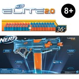 Hasbro Elite 2.0 E9481EU4 arma de juguete, Pistola Nerf Azul-gris/Naranja, Pistola de juguete, 8 año(s), 99 año(s), 962 g