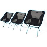 Helinox Chair One XL Silla de camping 4 pata(s) Negro negro/Azul, 145 kg, Silla de camping, 4 pata(s), Plegable, 1,5 kg, Negro