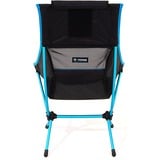Helinox Chair Two Silla de camping 4 pata(s) Negro, Azul, Gris negro/Azul, 145 kg, Silla de camping, 4 pata(s), 1,07 kg, Negro, Azul, Gris