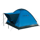 High Peak Beaver 3 Azul Tienda de cúpula/iglú, Tienda de campaña azul/Gris, Campamento, Tienda de cúpula/iglú, 2,6 kg, Azul
