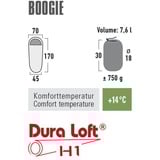 High Peak Boogie, Saco de dormir azul/Naranja