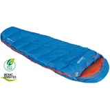 High Peak Saco de dormir celeste/Naranja