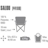 High Peak Silla de camping Salou gris