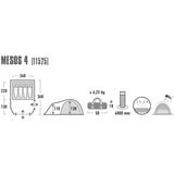 High Peak Tienda cúpula Mesos 4P, Tienda de campaña 