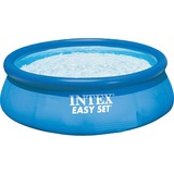 Intex 28132GN piscina sobre suelo Piscina hinchable Círculo Azul celeste/Azul oscuro, Piscina hinchable, Azul, 14 kg