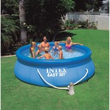 Intex 28132GN piscina sobre suelo Piscina hinchable Círculo Azul celeste/Azul oscuro, Piscina hinchable, Azul, 14 kg