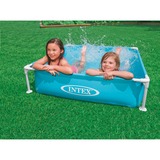 Intex 57173 piscina sobre suelo Piscina con anillo hinchable Rectangular azul, Piscina con anillo hinchable, 10,7 kg
