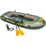 Intex 68347 balsa inflable 2 personas(s), Barco inflable verde/Amarillo, Verde, Amarillo, 2 personas(s), 200 kg, 1140 mm, 2,36 m, 410 mm