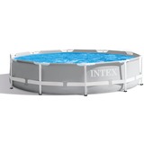 Intex Prism Rondo 126700NP, Piscina gris/Azul