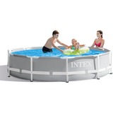 Intex Prism Rondo 126700NP, Piscina gris/Azul