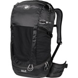 Jack Wolfskin 2007611-6000 mochila de excursión Masculino 30 L Poliéster Negro negro, Superior, Poliéster, Negro, Masculino, 300 D, Bolsillo inferior, Bolsillo frontal, Bolsillo lateral