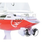 Jamara 040250 modelo controlado por radio, Radiocontrol blanco/Rojo, Barco