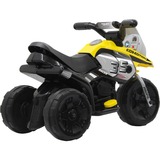 Jamara 460226 Apertura por empuje Bicicleta juguete de montar, Automóvil de juguete amarillo, 6 V, 640 mm, 330 mm, 415 mm, 3,38 kg