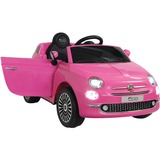 Jamara Fiat 500 Juguetes de arrastre, Automóvil de juguete rosa neón, Chica, 36 mes(es), 4 rueda(s), Necesita pilas, Rosa, 14,5 kg