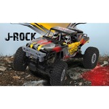 Jamara J-Rock Crawler 4WD modelo controlado por radio Camión oruga Motor eléctrico 1:10, Radiocontrol gris/Amarillo, Camión oruga, 1:10, 14 año(s), 1200 mAh, 1,56 kg